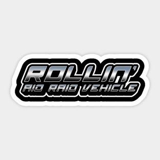 Rollin Aid Raid Vehicle Sticker